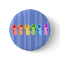 Rainbow Flip Flops