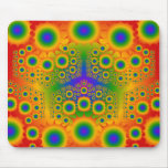 Rainbow Fractal Explosions: mousepads