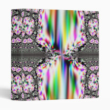 Rainbow Fractal Lace Binder