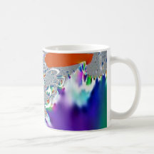 Rainbow Fractal Mug