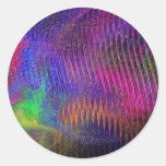 Rainbow Fractal Texture Sticker