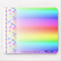 Rainbow gems mousepad (Customizable!) mousepads