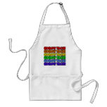 Rainbow Geography Teacher Aprons