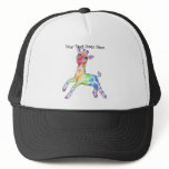 Rainbow Giraffe Hat