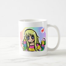 Rainbow Girl Coffee Mugs