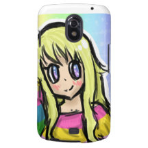 Rainbow Girl Samsung Galaxy Nexus Cover