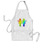 Rainbow Girls Aprons