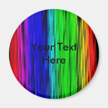 Rainbow Glass Magent Magnet