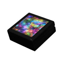 rainbow glowing lights keepsake boxes