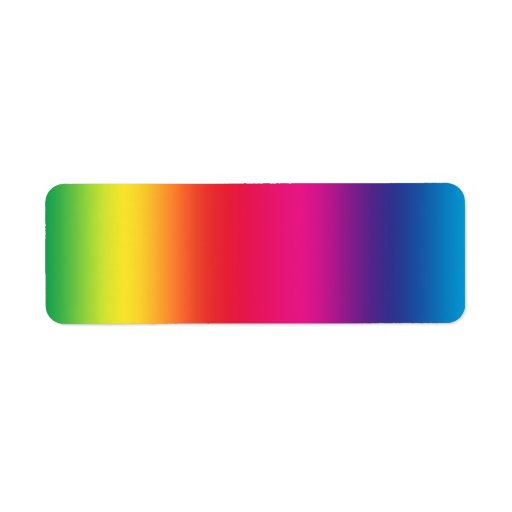 Rainbow Gradient Labels