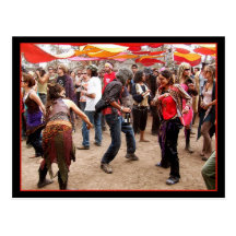 RainboW GrooViN POSTCARD