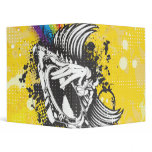 rainbow grunge winged dee jay design binders