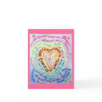 Rainbow Heart Cancer Cannot Do Greeting Cards
