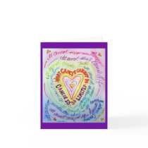 Rainbow Heart Cancer Cannot Do Greeting Cards