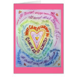 Rainbow Heart Cancer Cannot Do Greeting Cards