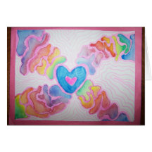 Rainbow Heart Greeting Cards