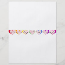 Rainbow Hearts Custom Flyer