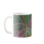 Rainbow Hearts Pink Swirls mugs