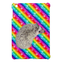 Rainbow Hedgehog iPad Mini case