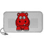 Rainbow Hippo Speakers