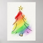 Rainbow Holiday Tree