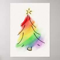 Rainbow Holiday Tree