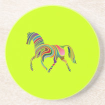 Rainbow Horse Coasters coasters