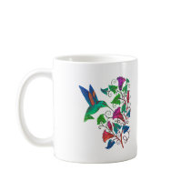 Rainbow Hummingbird Coffee Mug