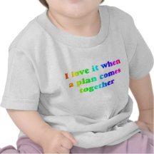 Rainbow I Love It T-shirt