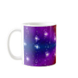 rainbow in elephantenskin leatheroptik & raindrops coffee mugs