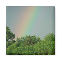 Rainbow In The Sky Motivational Magnet
