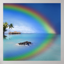 Rainbow Island Poster