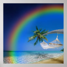 Rainbow Island Poster