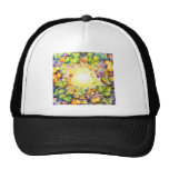 Rainbow Ivy Eye Mesh Hats