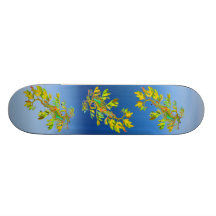 Rainbow Leafy Sea Dragon Seahorse Skateboard