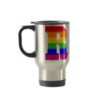 Rainbow Letter R Mugs