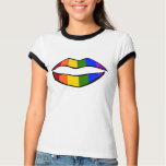 Rainbow Lips t-shirts