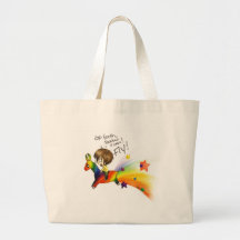 Rainbow Llama Bag