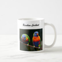 Rainbow Lorikeet, AUSTRALIA, Coffee Mug