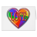 Rainbow Love Greeting Cards