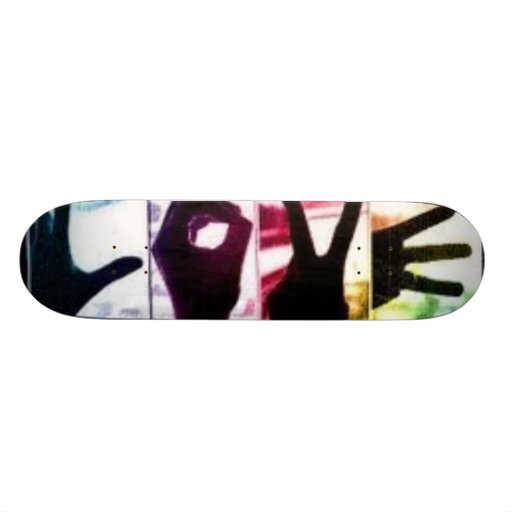 Rainbow Love Skate Boards