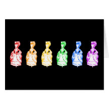 Rainbow Marie Antoinettes Card