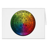 Rainbow Mayan Calendar Notecard