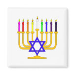 Rainbow Menorah