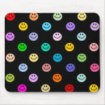 Rainbow Multicolor Smiley Face Pattern