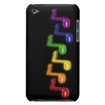 Rainbow Music Notes iPod Case iPod Touch Case-Mate Case