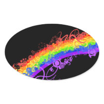 Rainbow Nebula Vector Rainbow