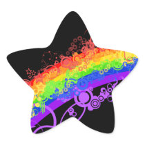 Rainbow Nebula Vector Rainbow