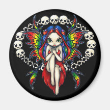"Rainbow of Bones" Magnet