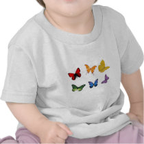 Rainbow of Butterflies Shirt